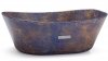 S.V.I.S. Design UMYWALKA 50 CM LIBRA BASIC - GRANITE NIEBIESKI I OCHRA, LAKIER PÓŁMATOWY
